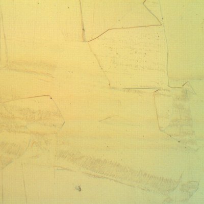 Micrography of a longitudinal section of the pipe presenting a granular austenitic structure, typical of a solid solution annealing condition. No carbide precipitation.
