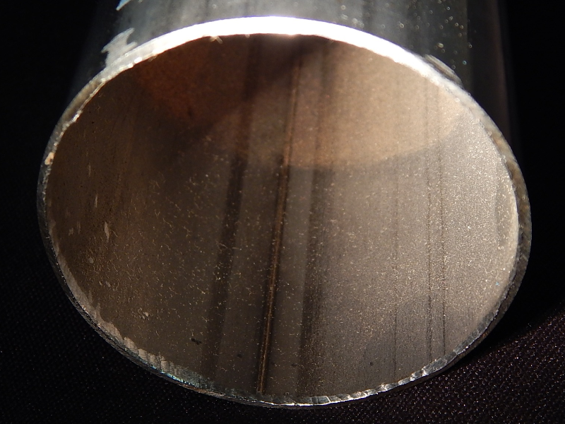 Seam welded tube, nominal diameter 2 1/4" and thickness 1/16".