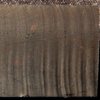 Aspect of the 1 1/4" thickness plate cutting surface.