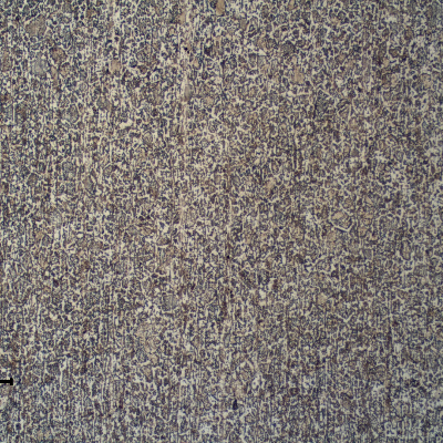 Pin B micrography presenting a ferritic-bainitic structure.