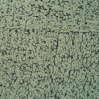 Micrography of the flange base metal presenting a coarse duplex ferritic austenitc structure.