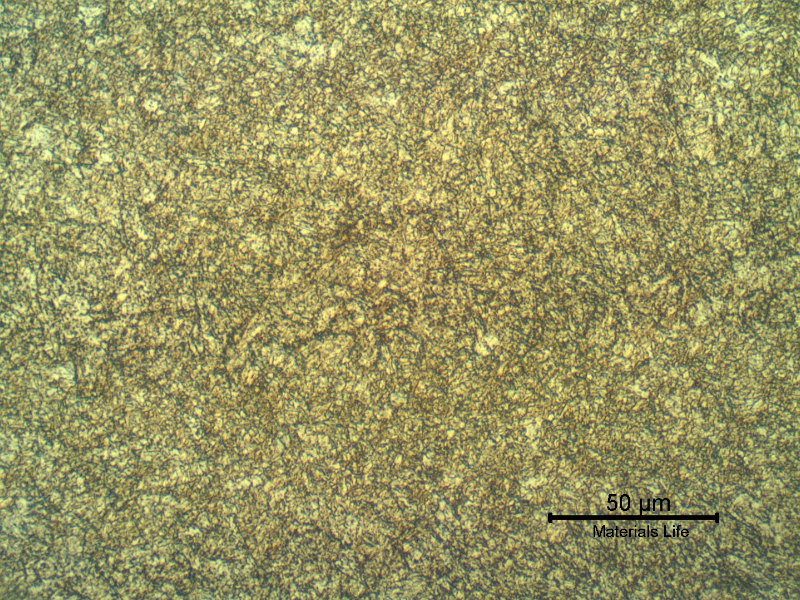 Grain refined heat affected zone, in the center of the thickness.