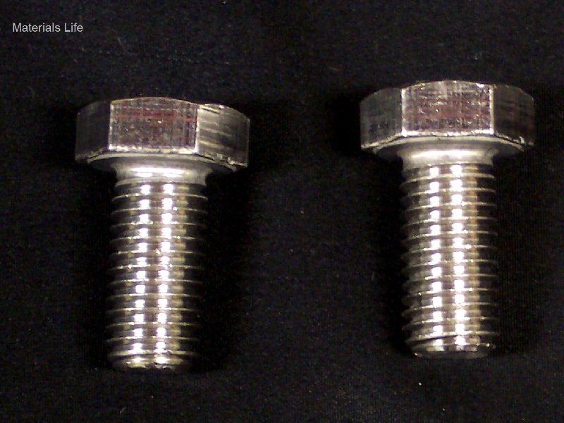 Aspect of the bolts M12 x 25.