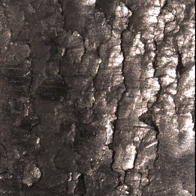 Detailed aspect of the cracks in the internal diameter surface, where the hardness level was too low. These are typical overloading cracks.